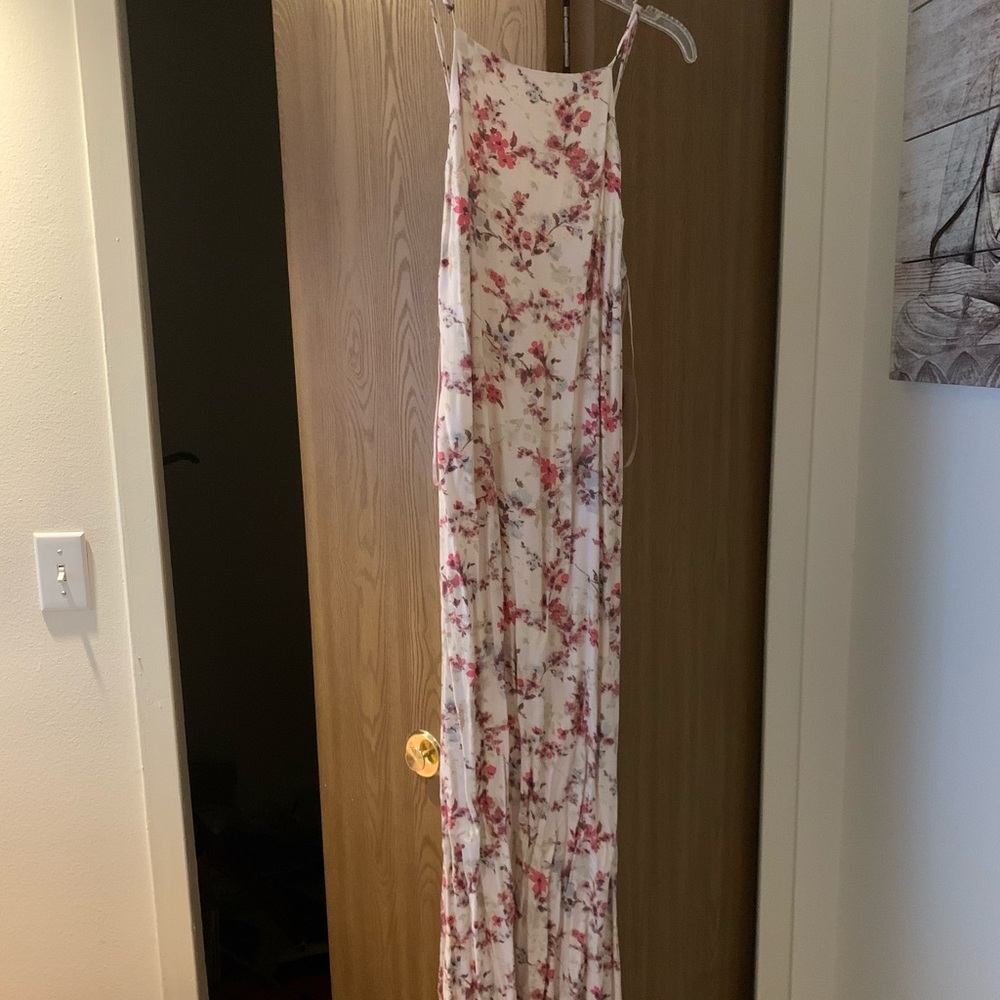 Long Floral Maxi Dress